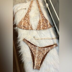 Vitamin A Sand Snake Bikini size Large